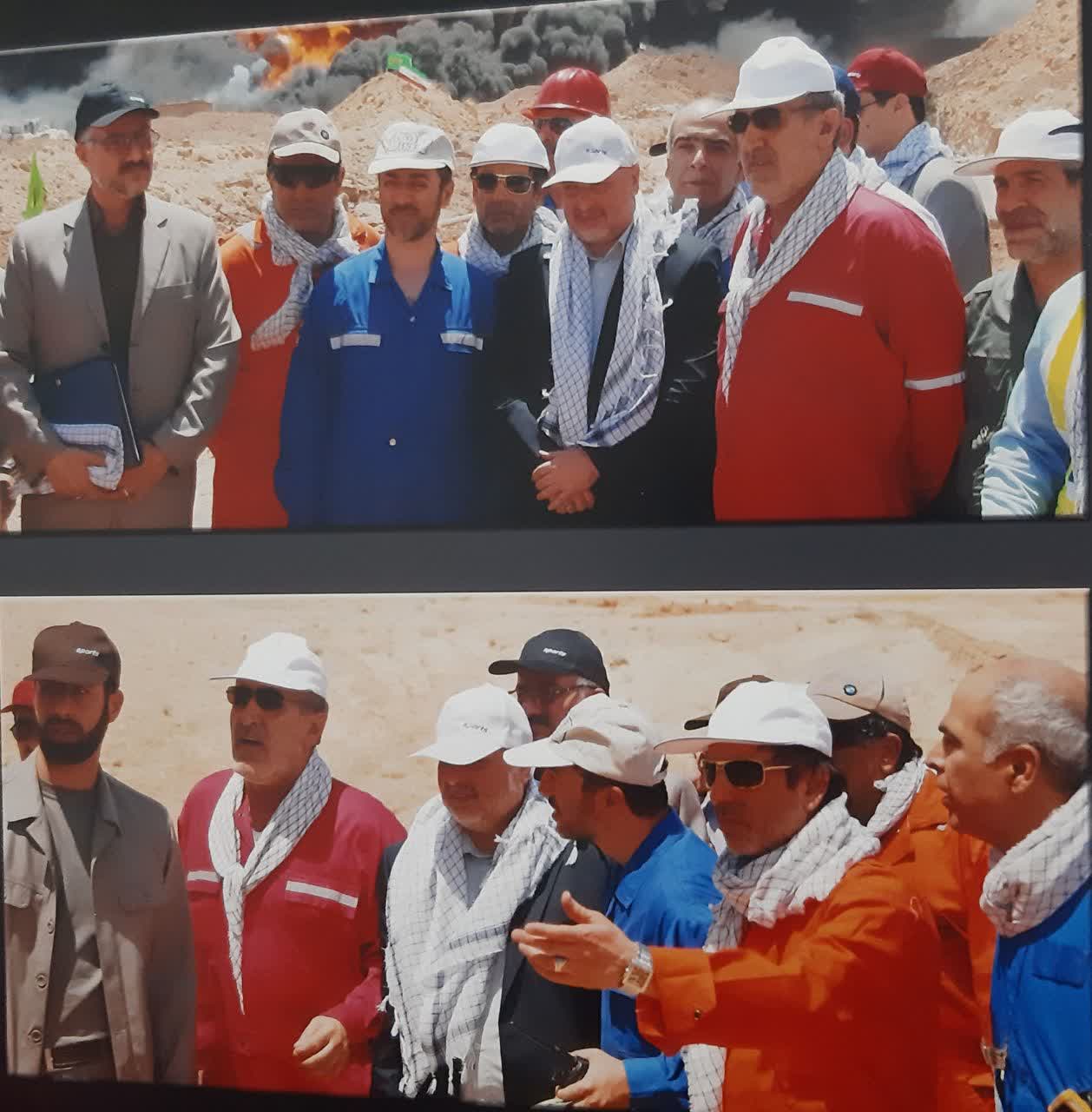 بازدید از دکل نفت شهر